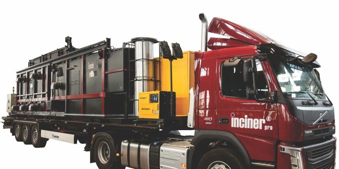 Mobile high capacity animal waste incinerator IncinerPro u
